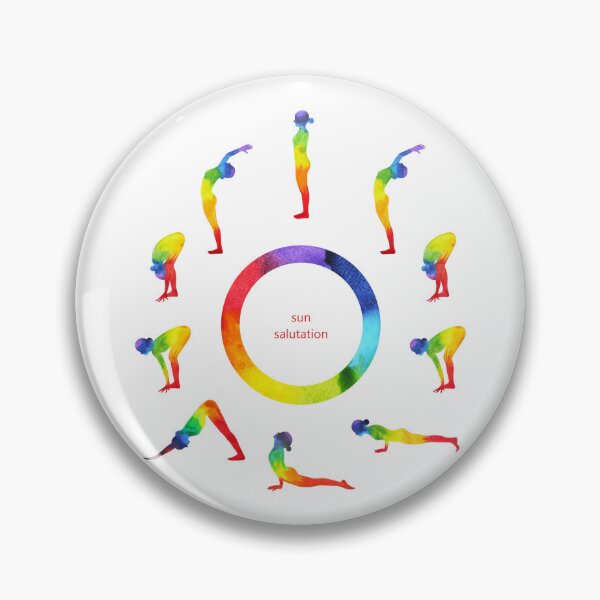 Item preview, Sun Salutation Sequence designed and sold by SreetArt.