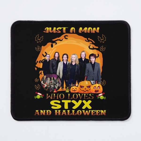 Item preview, Just A Man Who Loves STYX And Halloween designed and sold by SamanthaRich33.