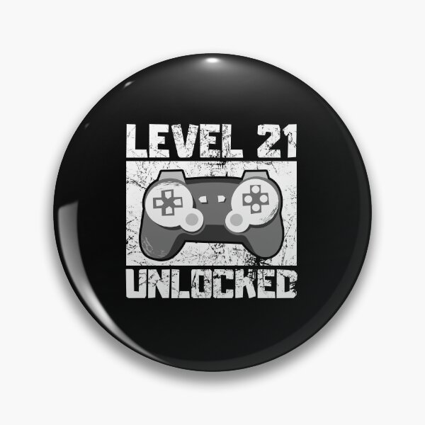 Item preview, Level 21 Unlocked designed and sold by FNStuff.