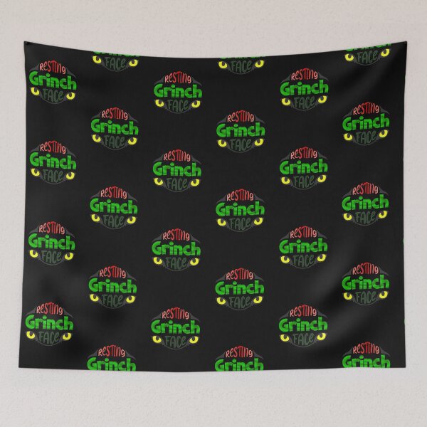 Item preview, Resting Grinch Face designed and sold by SimplyCosmic11.