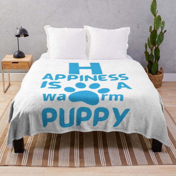 Item preview, Happiness is a warm puppy designed and sold by Hammy97.