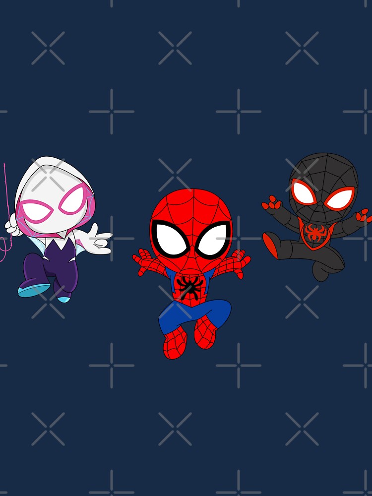 Amazing friends, baby spiders ghost, cute baby spidey girl