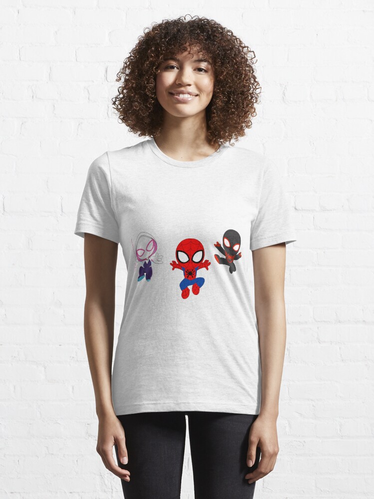 Amazing friends, baby spiders ghost, cute baby spidey girl, cartoon spidey,  black spidey | Essential T-Shirt