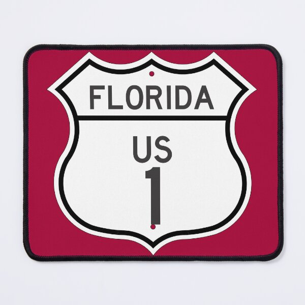 Item preview, Florida Highway 1 Sign designed and sold by Kiwidom.