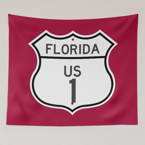 Item preview,  Florida Highway 1 Sign designed and sold by Kiwidom.