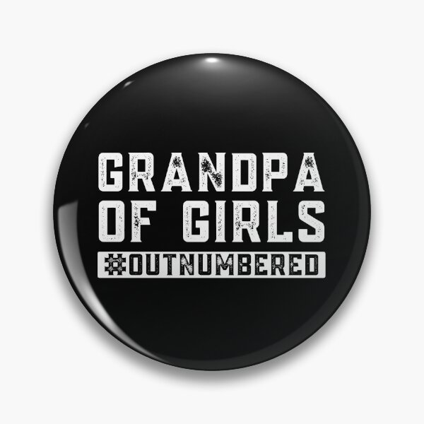 Artikelvorschau, Grandpa of Girls Outnumbered, Fathers Day entworfen und verkauft von HolyWater SHOP.