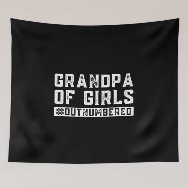Item preview, Grandpa of Girls Outnumbered, Fathers Day designed and sold by HolyWater SHOP.