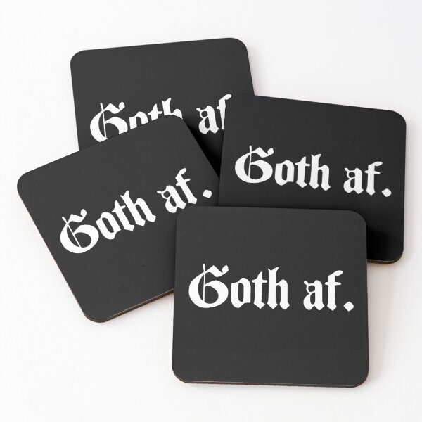 Item preview, Goth AF. designed and sold by JIDesignsArt.