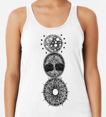 EP. Mond / Leben / Sonne Racerback Tank Top