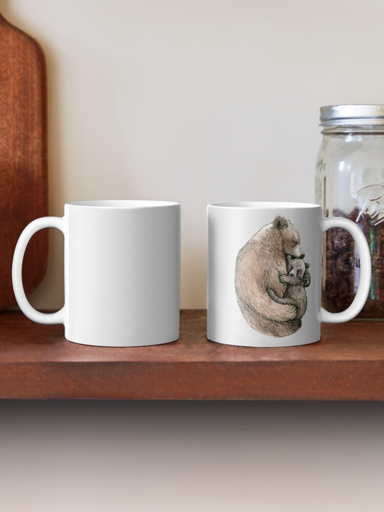 Mama Bear Pottery Mug