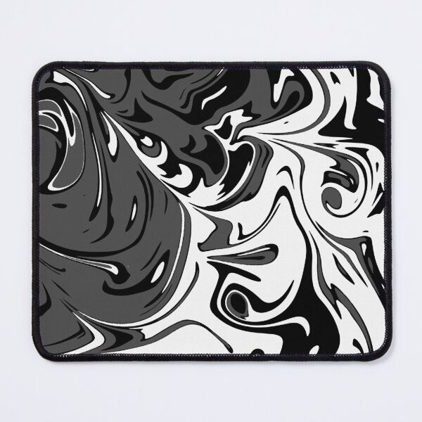 Item preview, Grey white Liquid Abstract Art  designed and sold by Tshirtstory.