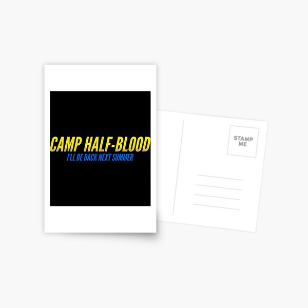 Map of Camp Half Blood Postcard for Sale by roxxell l