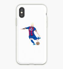 Lionel Messi Cartoon iPhone Case