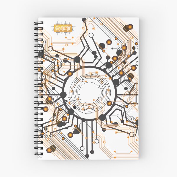 Item preview, Electronic Circuit Round Design designed and sold by Sophia-Adams.