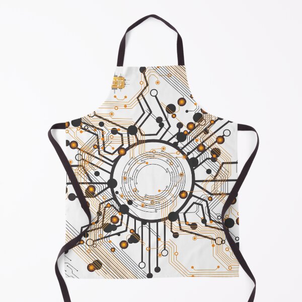 Item preview, Electronic Circuit Round Design designed and sold by Sophia-Adams.