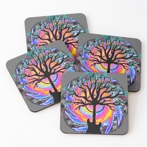 Item preview, Psychedelic Sonic Cyclone    surreal guitar tree art Classic designed and sold by RosariafDefrosa.