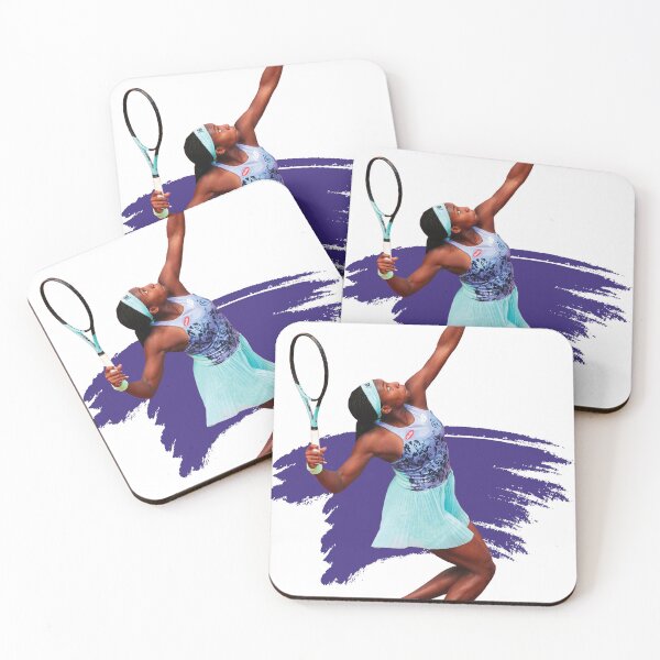 Item preview, Coco Gauff Playing Tennis designed and sold by Waruna  Tennakoon.