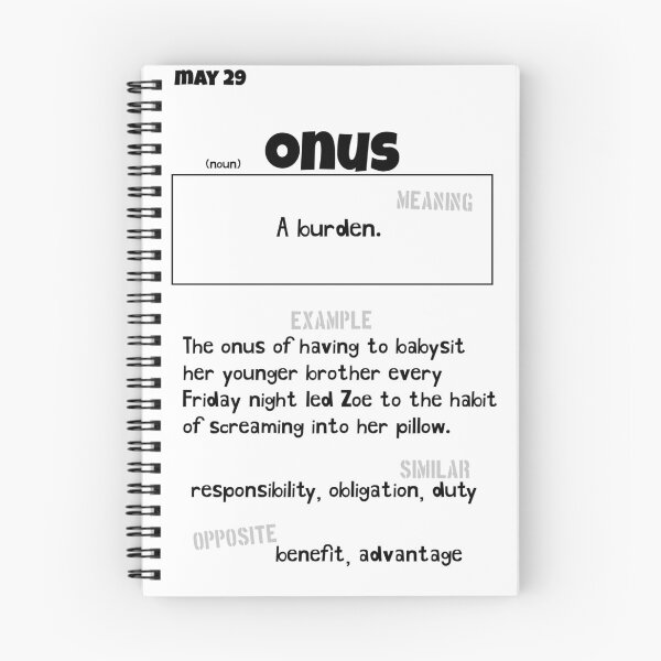Item preview, May 29 Onus designed and sold by Square Root of Squid.