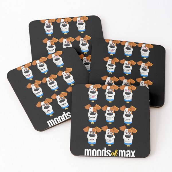 Item preview, The Secret Life of Pets 2 Moods of Max  designed and sold by SummerGuigan.