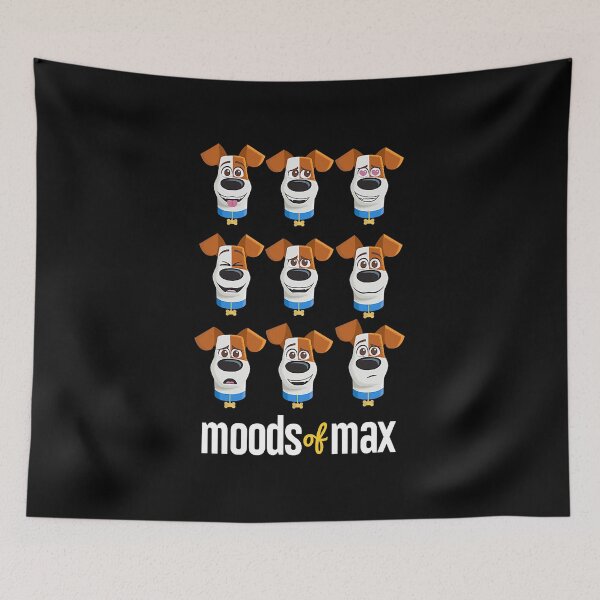 Item preview, The Secret Life of Pets 2 Moods of Max  designed and sold by SummerGuigan.