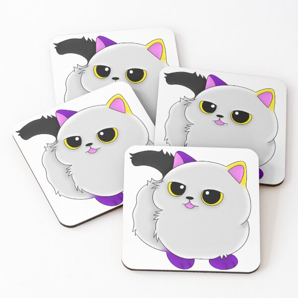 Item preview, Non-binary pride flag cat designed and sold by ManiCreates.