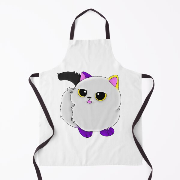 Item preview, Non-binary pride flag cat designed and sold by ManiCreates.