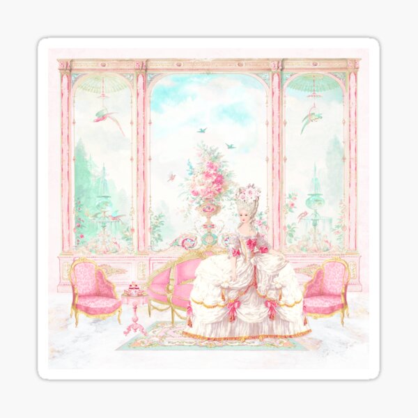 Aperçu de l'œuvre Marie Antoinette, Paris, Room with a view créée et vendue par Wendy Paula Patterson.