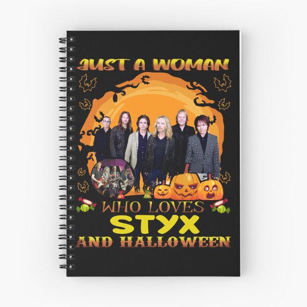 Item preview, Just A Woman Who Loves STYX And Halloween designed and sold by SamanthaRich33.