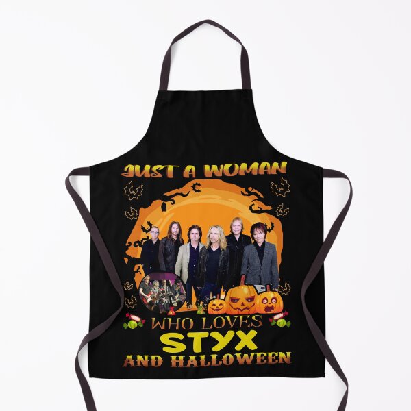 Item preview, Just A Woman Who Loves STYX And Halloween designed and sold by SamanthaRich33.