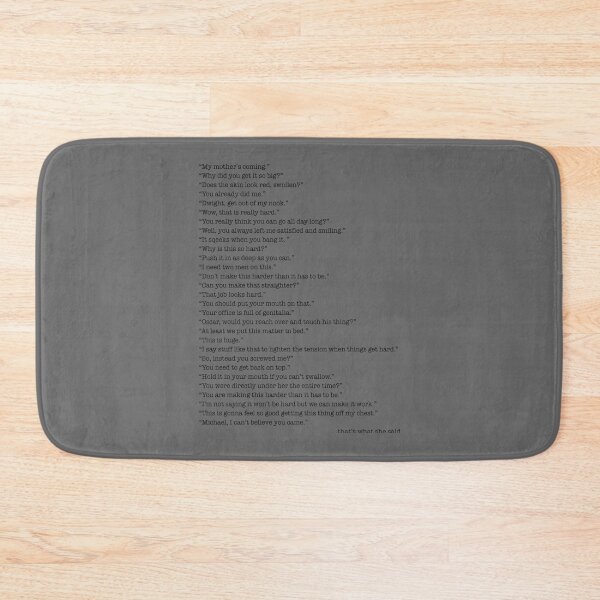 Item preview, Every That What She Said From The Office designed and sold by EmiliafNegri.