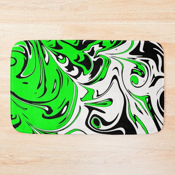 Item preview, Lime white liquid abstract Art  designed and sold by Tshirtstory.