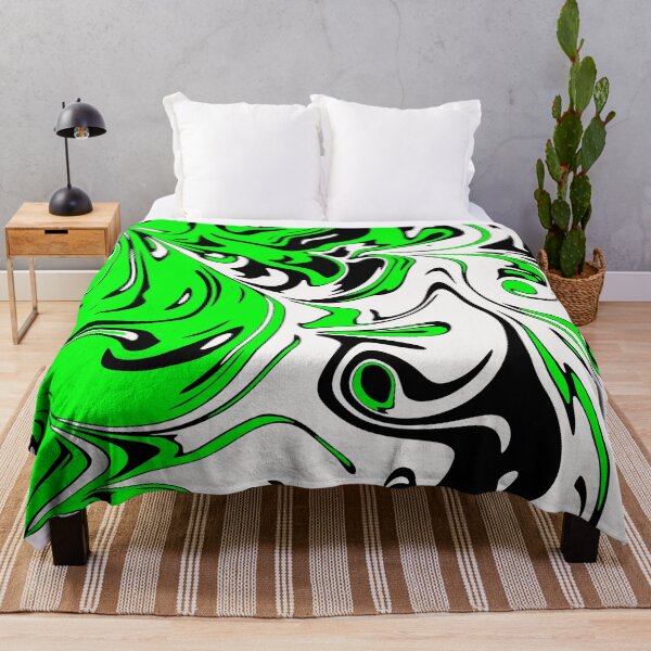 Item preview, Lime white liquid abstract Art  designed and sold by Tshirtstory.