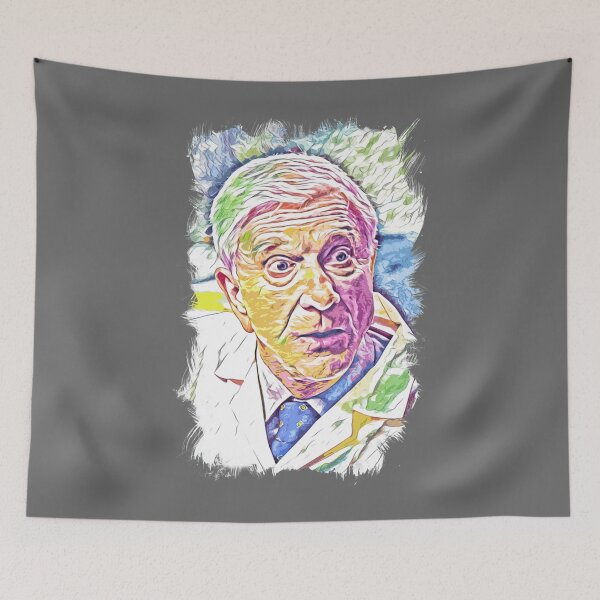 Item preview, LESLIE NIELSEN the Legend Abstract Portrait Classic designed and sold by laudia5491.