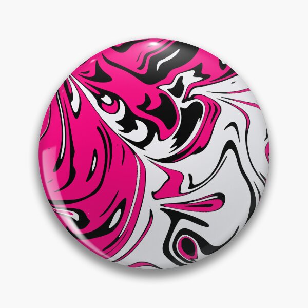 Item preview, Pink white black Liquid Abstract Art  designed and sold by Tshirtstory.