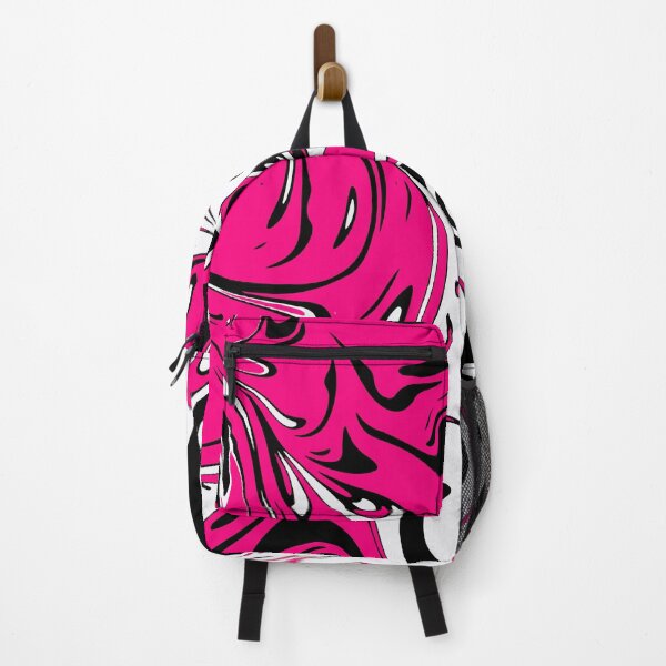 Item preview, Pink white black Liquid Abstract Art designed and sold by Tshirtstory.