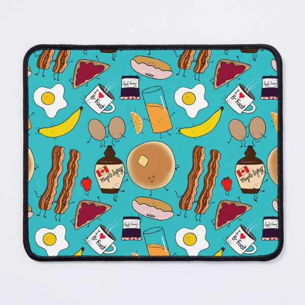 Item preview, Cute Breakfast Pattern designed and sold by Remy-and-Clyde.