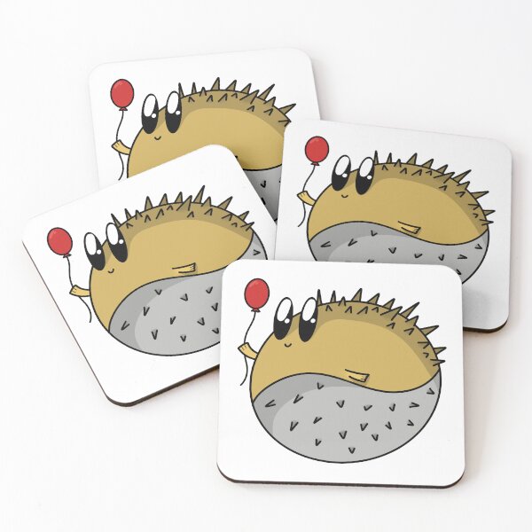 Item preview, Poki the Party Pufferfish designed and sold by TubaDesigns.