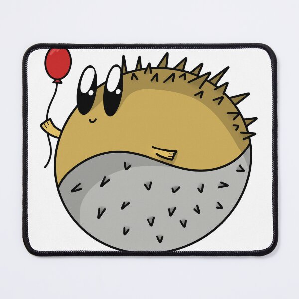Item preview, Poki the Party Pufferfish designed and sold by TubaDesigns.