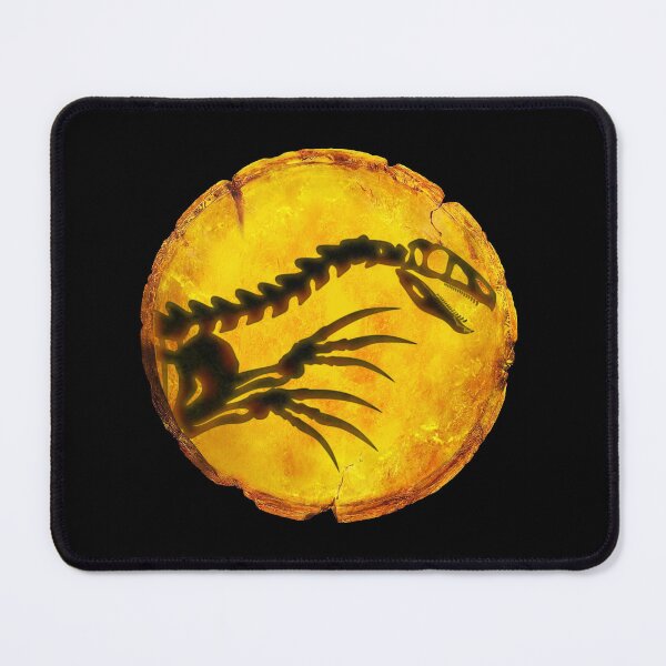 Item preview, logo Therizinosaurus amber designed and sold by Grimtech Workshop.