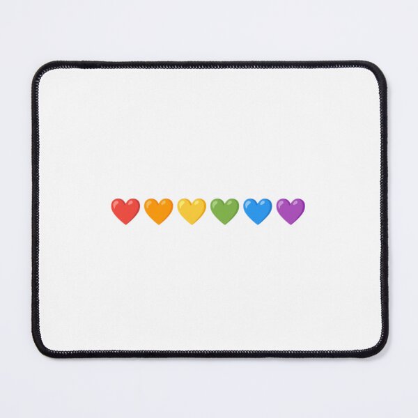 Item preview, Heart emojis pride month designed and sold by Tvdesignx.
