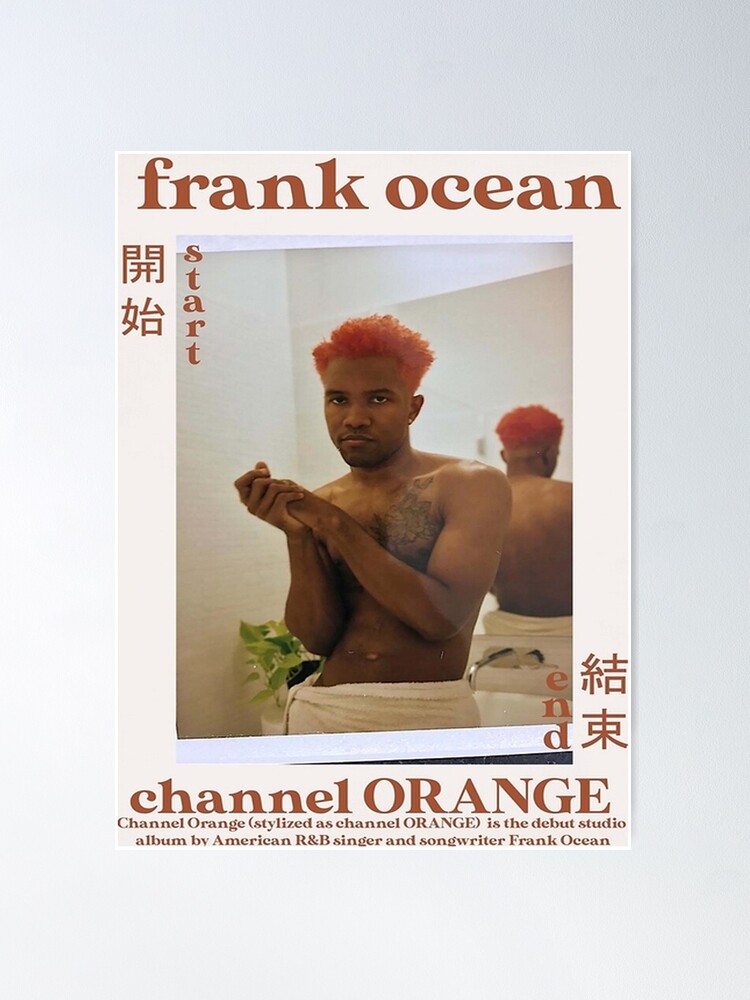 ヤマト frank ocean SMILES POSTER ORANGE ポスターの通販 by にしもり