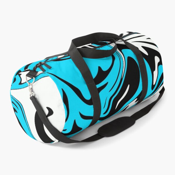 Item preview, Aqua white black Liquid Abstract Art designed and sold by Tshirtstory.