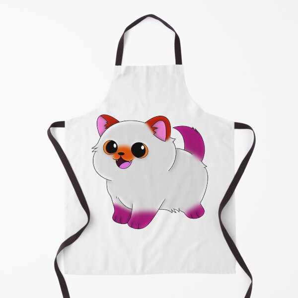Item preview, Lesbian pride flag cat designed and sold by ManiCreates.