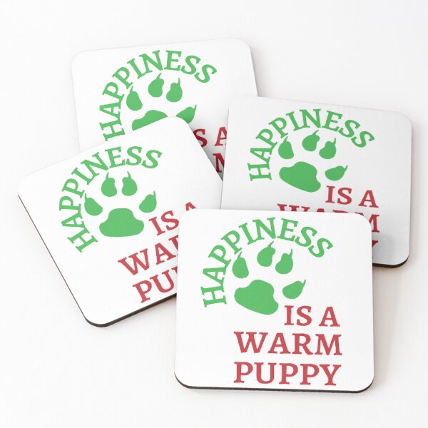 Item preview, Happiness is a warm puppy designed and sold by Hammy97.