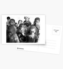 Kids play Postcards