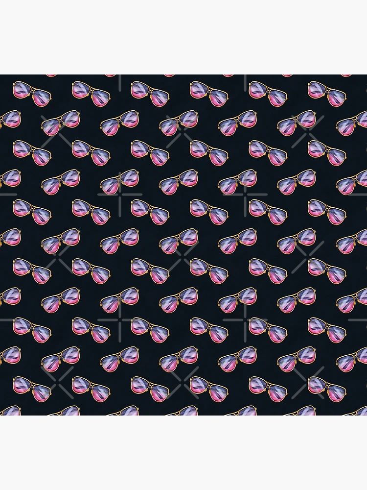 Aperçu 5 sur 5. Chaussettes avec l'œuvre Aesthetic Sunglasses Pattern 2 créée et vendue par PatternTale.