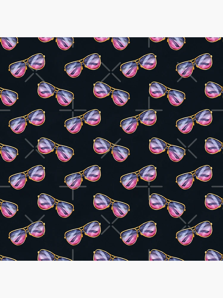 Imagen 3 de 3, Imán con la obra Aesthetic Sunglasses Pattern 2, diseñada y vendida por PatternTale.