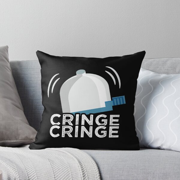 Item preview, Cringe Button Bicycle Bell Meme Cringe Alert designed and sold by alltheprints.