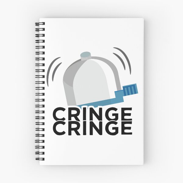 Item preview, Cringe Button Bicycle Bell Meme Cringe Alert designed and sold by alltheprints.