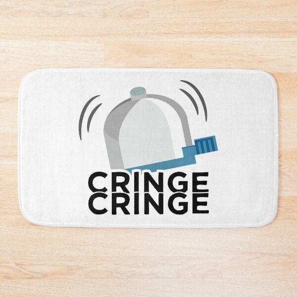 Item preview, Cringe Button Bicycle Bell Meme Cringe Alert designed and sold by alltheprints.